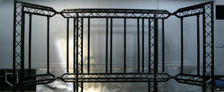 Production Monitor Stack structure, manufactured by Opti